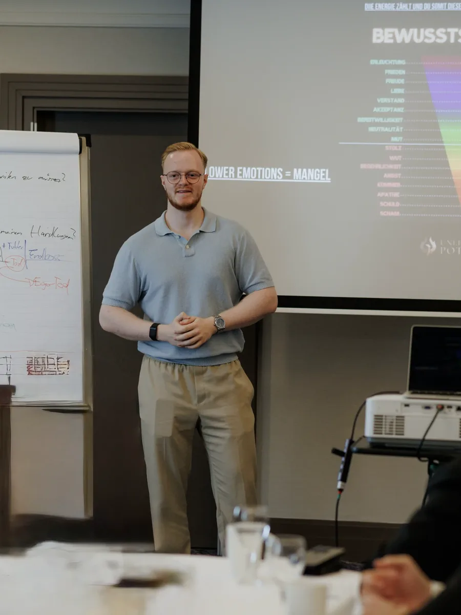 Simon Kröner in einem Strategie-Workshop