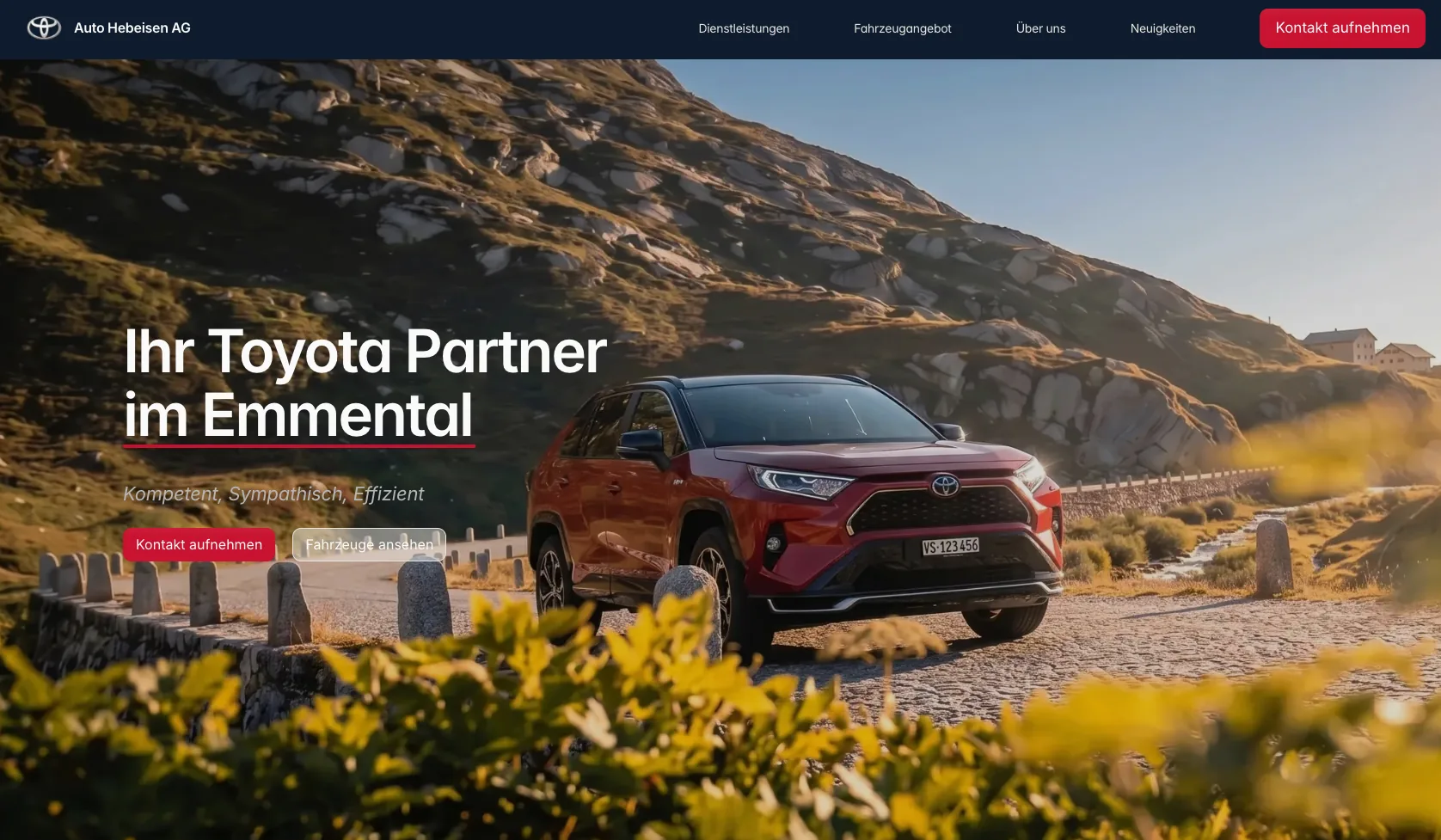 Startseite von Auto Hebeisen AG