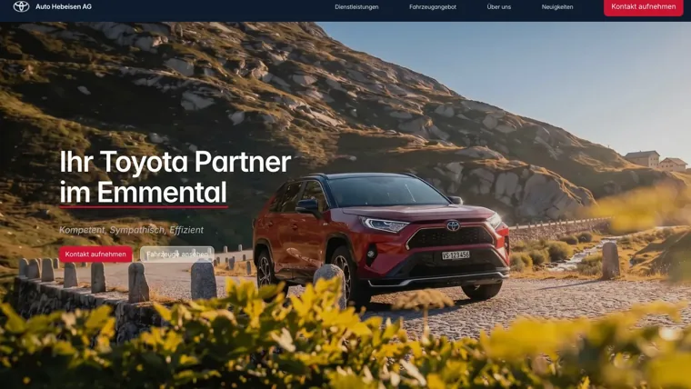Startseite von Auto Hebeisen AG