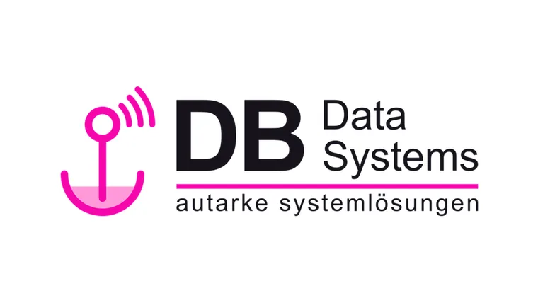 Logo von DB Data Systems AG auf weissem Hintergrund