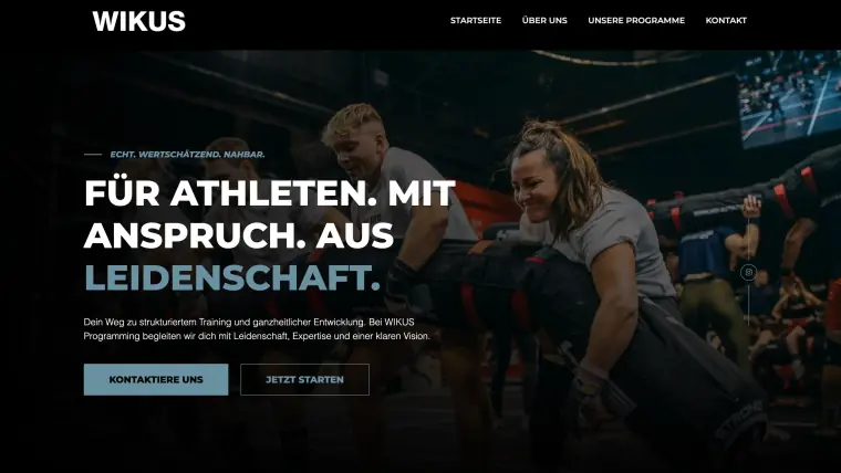 Startseite von WIKUS Programming