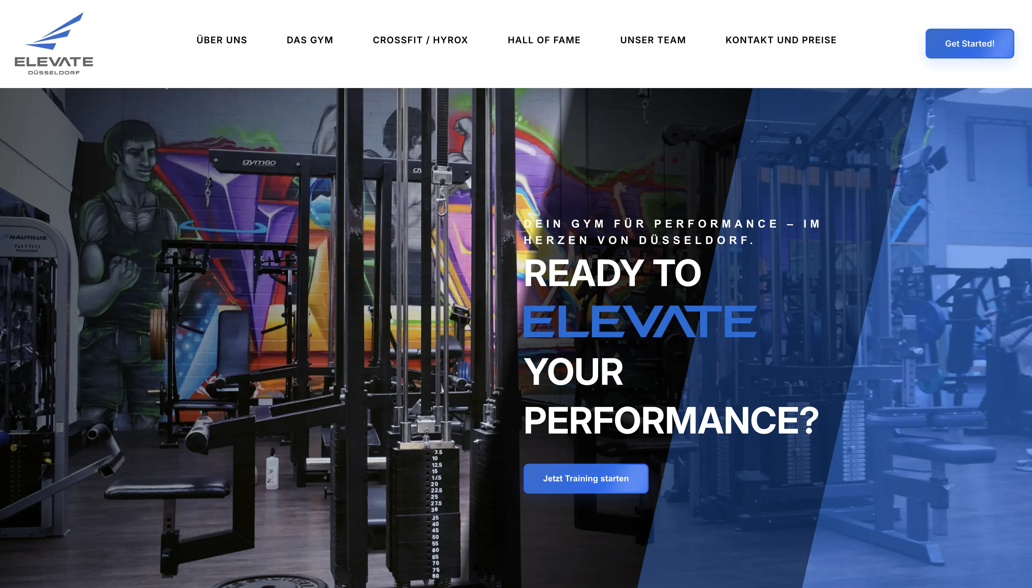 ELEVATE Düsseldorf neuer Website- und Markenauftritt